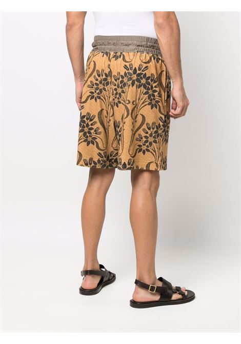 bermuda  in ciniglia on stampa floreale PIERRE LOUIS MASCIA | Shorts | URSULA/S11062123588
